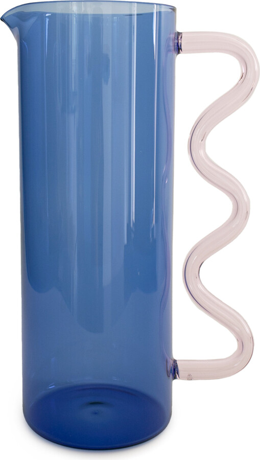 Sophie Lou Jacobsen Wave Glass Pitcher