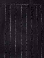 Thumbnail for your product : Alexander McQueen Pinstripe Tailored Kickback Pants