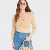 Thumbnail for your product : J.Crew Scoopneck stretch cardigan top