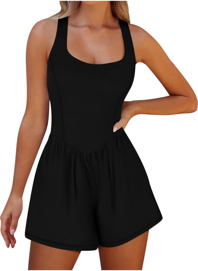 Amazon Stretchy Jumpsuit Romper SYDUZAX Gym Jumpsuit For Women