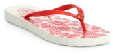 Thumbnail for your product : Tory Burch Logo-Adorned Flip Flops