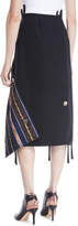 Thumbnail for your product : 3.1 Phillip Lim Deconstructed Asymmetrical Wool Midi Skirt