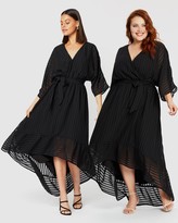 Thumbnail for your product : Atmos & Here Stella Georgette Midi Dress
