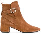 Thumbnail for your product : Tod's buckle strap ankle boots