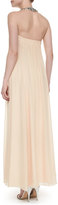 Thumbnail for your product : Diane von Furstenberg Willemma Beaded Halter-Neck Gown