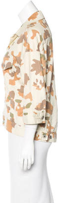 Steven Alan Camouflage Button-Up Top