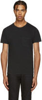 Thumbnail for your product : Saint Laurent Black Logo Pocket T-Shirt