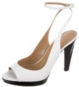 Thumbnail for your product : Balenciaga Leather Platform Sandals w/ Tags White Leather Platform Sandals w/ Tags