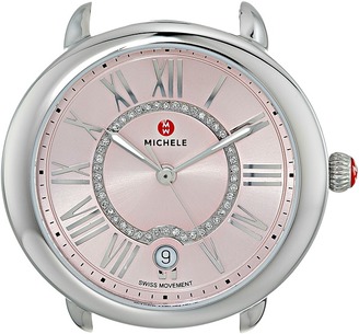 Michele 36mm x 34mm, Serein Mid, Diamond Dial Pink Watches