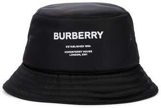 Burberry Logo bucket hat