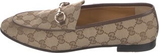 Gucci GG Canvas Canvas Loafers