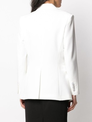Blanca Vita Single-Breasted Angled Suit Jacket