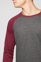 Thumbnail for your product : boohoo Long Sleeve Raglan T Shirt