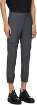 Thumbnail for your product : Neil Barrett Grey Wool Cargo Pants