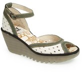 Thumbnail for your product : Fly London 'Ydel' Perforated Leather Sandal