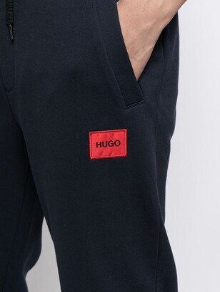HUGO BOSS Logo-Patch Track Pants