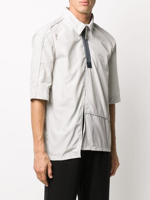 A-Cold-Wall* Short-Sleeved Quarter Zip Shirt