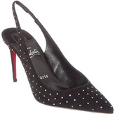 Thumbnail for your product : Christian Louboutin Suede Slingback Pump