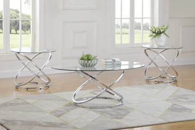Orren Ellis Delonix 3 Piece Coffee Table Set