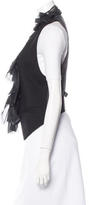 Thumbnail for your product : Elizabeth and James Chiffon-Trimmed Convertible Vest