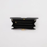Thumbnail for your product : Burberry Medium Monogram Applique Leather TB Bag