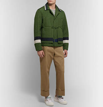 Craig Green Striped Quilted Shell Jacket