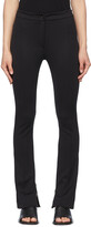 Thumbnail for your product : Caes Black Recycled Nylon Trousers