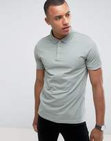 Thumbnail for your product : Selected Polo In Khaki