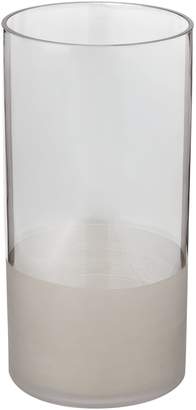 Linea Smoked Grey Column Vase 30cm