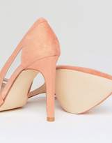 Thumbnail for your product : Glamorous Pink Mesh Insert Court Shoes