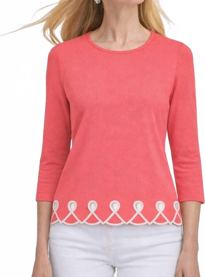 E.L.I. The Amélie Top In Blossom/white