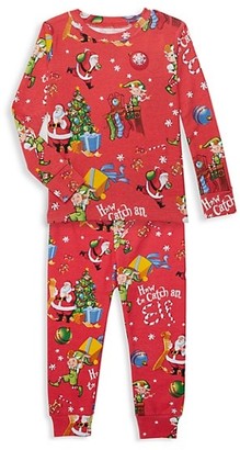 Books to Bed Little Boy's Three-Piece How To Catch An Elf Christmas Book & Pajama Set