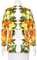 Thumbnail for your product : Stella McCartney Printed Notch-Lapel Blazer