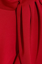 Thumbnail for your product : Black Halo Eve By Laurel Berman Iggy Cutout Draped Stretch-cady Gown
