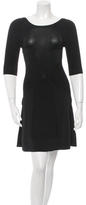 Thumbnail for your product : A.L.C. Textured Knit Cut Out Dress