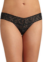 Thumbnail for your product : Hanky Panky 25th Anniversary Metallic Lace Low-Rise Thong