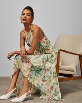 Thumbnail for your product : Ted Baker Birds Of Paradise Pleated Midi Dress