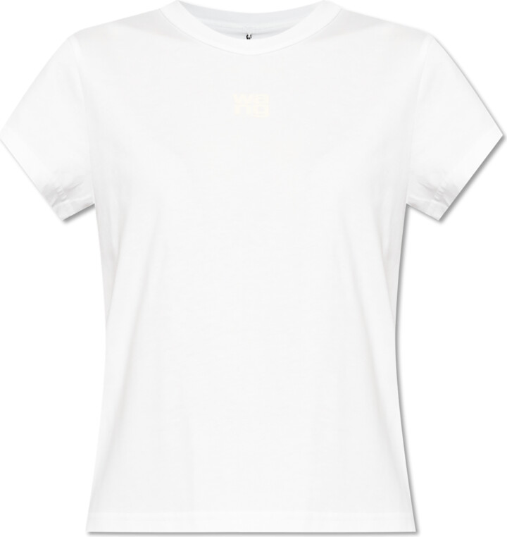 Tシャツ・カットソー ALEXANDER WANG Woman T-Shirt White 1CC3251103 120 Designer Shirts & T-Shirts For Women | alexanderwang®