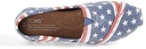 Thumbnail for your product : Toms 'Classic - American' Slip-On (Women)