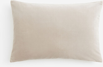H&M Cotton velvet cushion cover