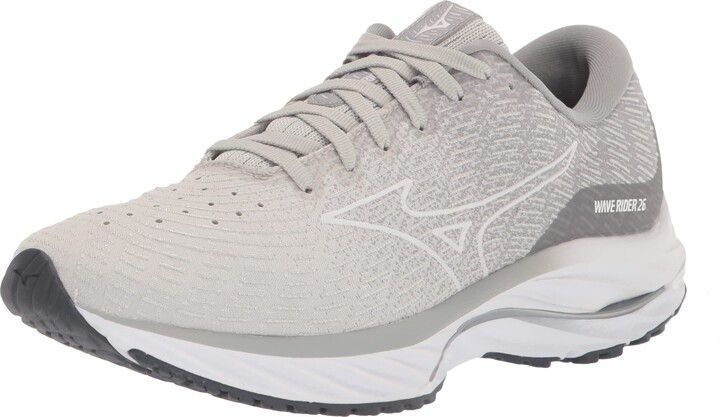 Mizuno Women's Wave Rider 26 SSW | Neutral Running Shoe | SSW - Oyster  /White | US 10 - ShopStyle Performance Sneakers
