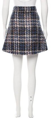 Parker Houndstooth Mini Skirt w/ Tags