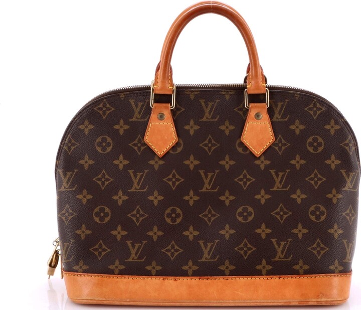 Louis Vuitton Vintage Alma Handbag Monogram Canvas PM