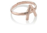 Thumbnail for your product : Bjorg Rose Gold Alphabet Rings G - L