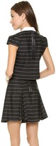Thumbnail for your product : Alice + Olivia Blake Boxy Puff Sleeve Top
