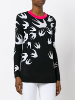 Thumbnail for your product : McQ swooping birds jumper
