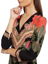 Thumbnail for your product : Etro Torero Printed Silk A-Line Dress