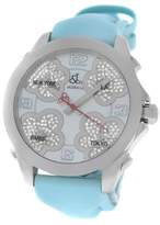 Thumbnail for your product : Jacob & co Five Time Zone JCMATH12 Stainless Steel with Diamond Quartz 41mm Womens Watch