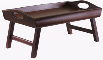 Livi Homes Savannah walnut breakfast tray