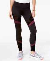 Thumbnail for your product : Material Girl Active Juniors' Burnout Colorblocked Leggings, Created for Macy's